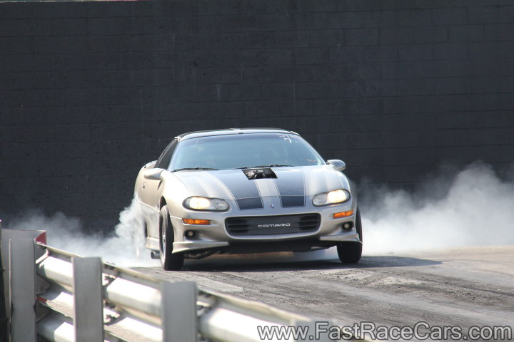 4th Generation Camaro Doing A Burnout